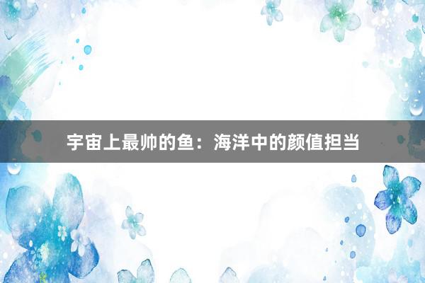 宇宙上最帅的鱼：海洋中的颜值担当